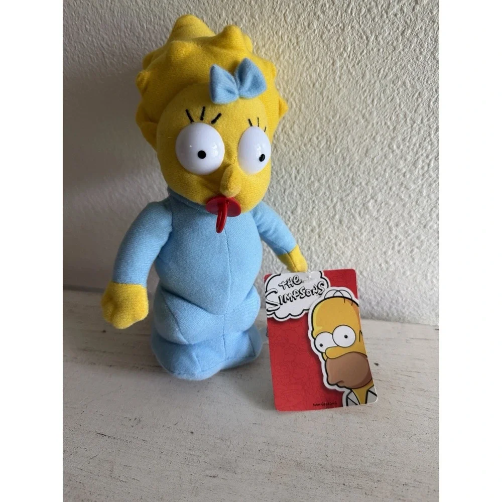 NWT The Simpsons 2018 Maggie Simpson Universal Studios Plush Doll Stuffed Toy 8